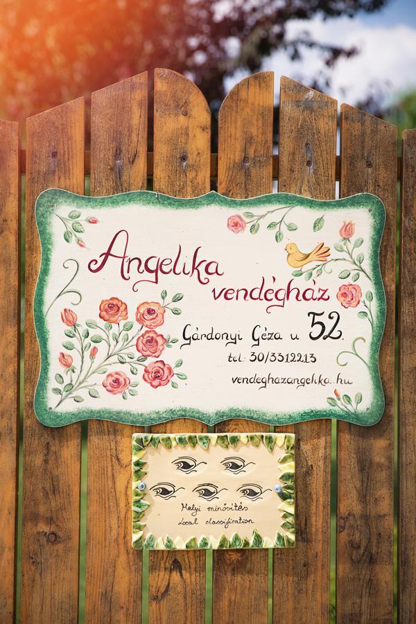Апартаменты Angelika Vendeghaz Dinnyes Экстерьер фото